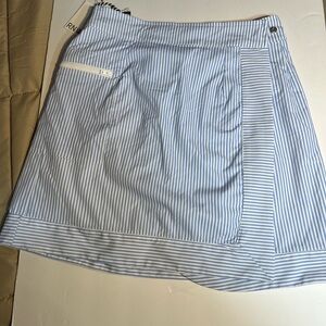 Striped Rain Skort